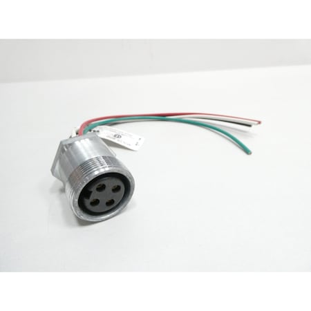Eaton Straight Blade Receptacle, 12 A, 600V AC, 4 Pole, 4 Wire X8653-15P